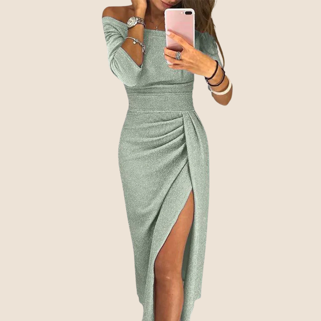 Stella™ | Maxi haljina sa halter dekolteom
