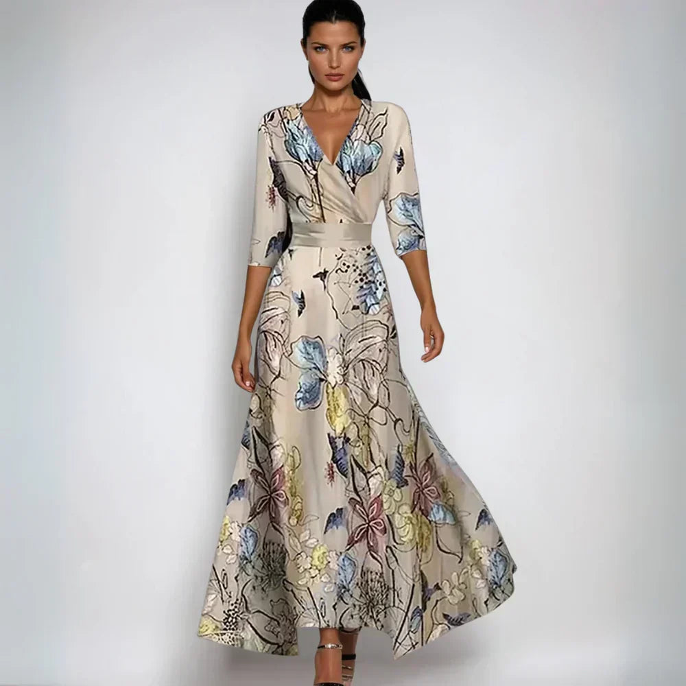 Chloe™ | Elegantna i laskava cvetna haljina