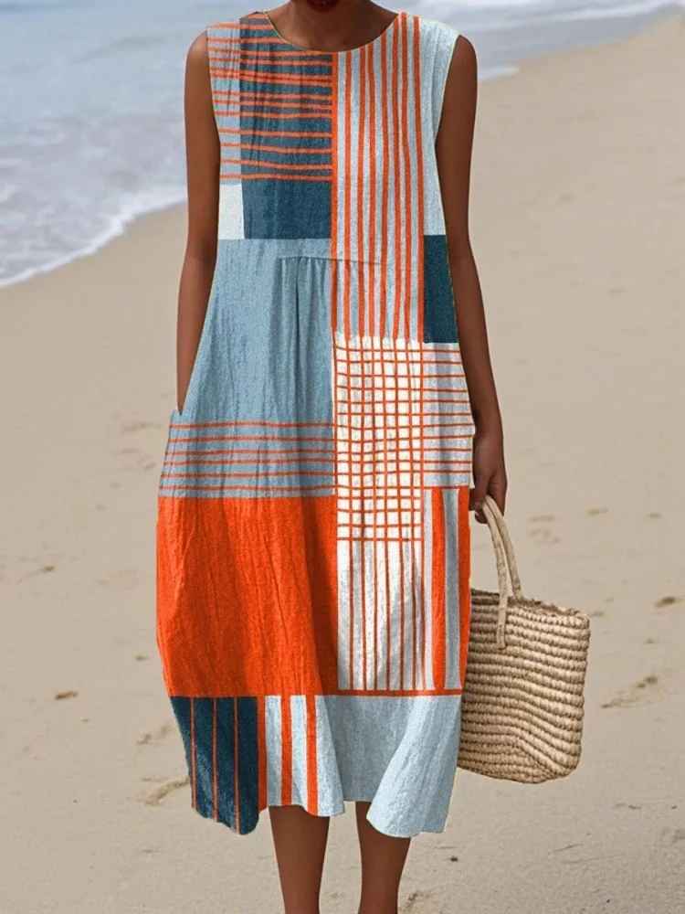 Poppy | Moderna haljina sa patchwork-om