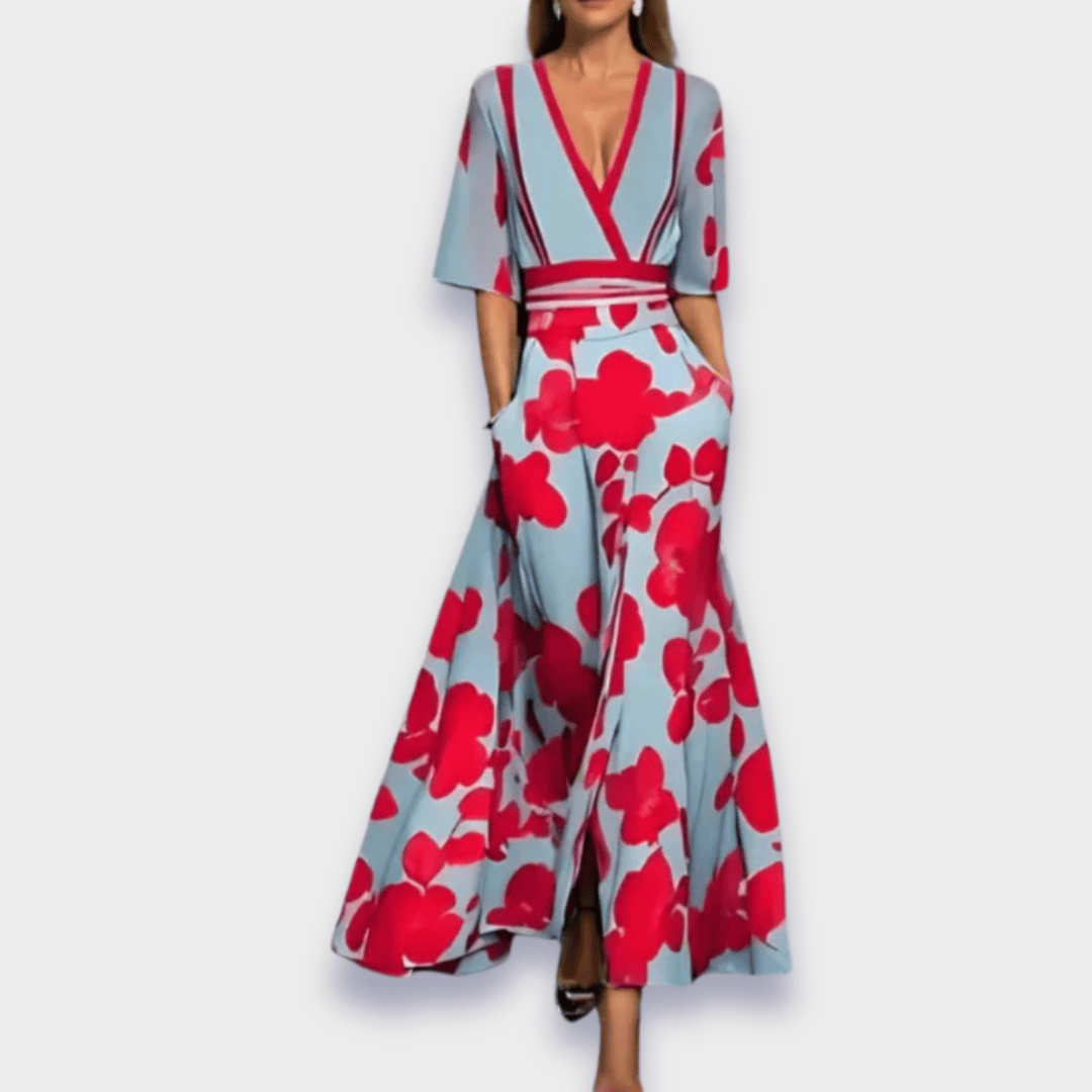 Chloe™ | Elegantna i laskava cvetna haljina