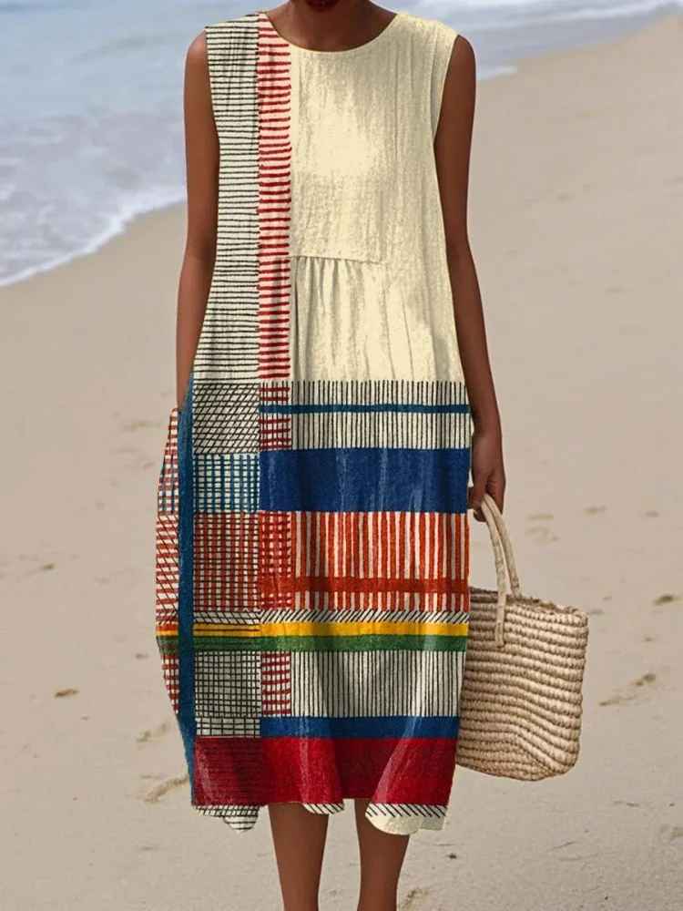 Poppy | Moderna haljina sa patchwork-om