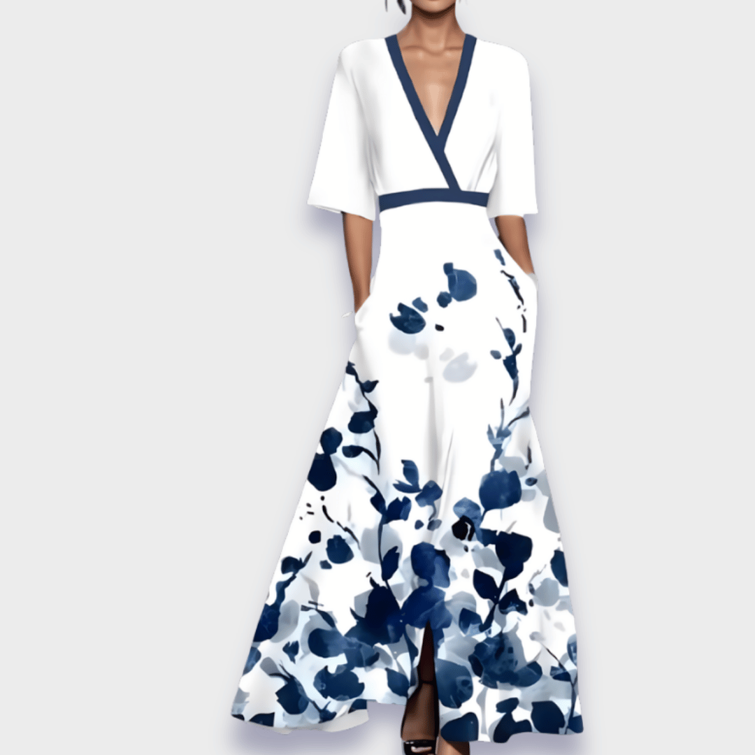 Chloe™ | Elegantna i laskava cvetna haljina