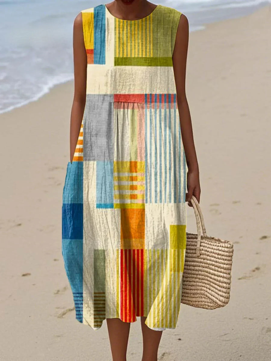 Poppy | Moderna haljina sa patchwork-om