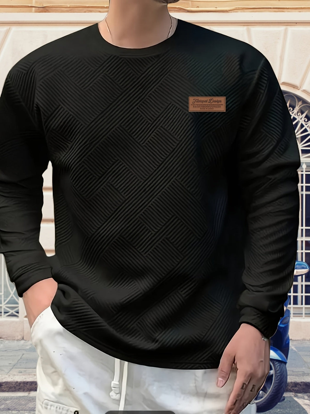 MUŠKA JACQUARD MAJICA