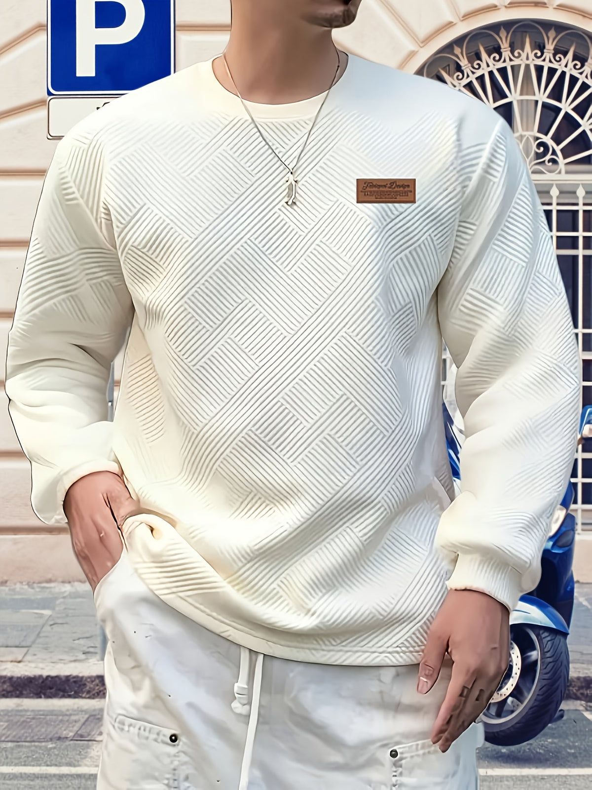 MUŠKA JACQUARD MAJICA