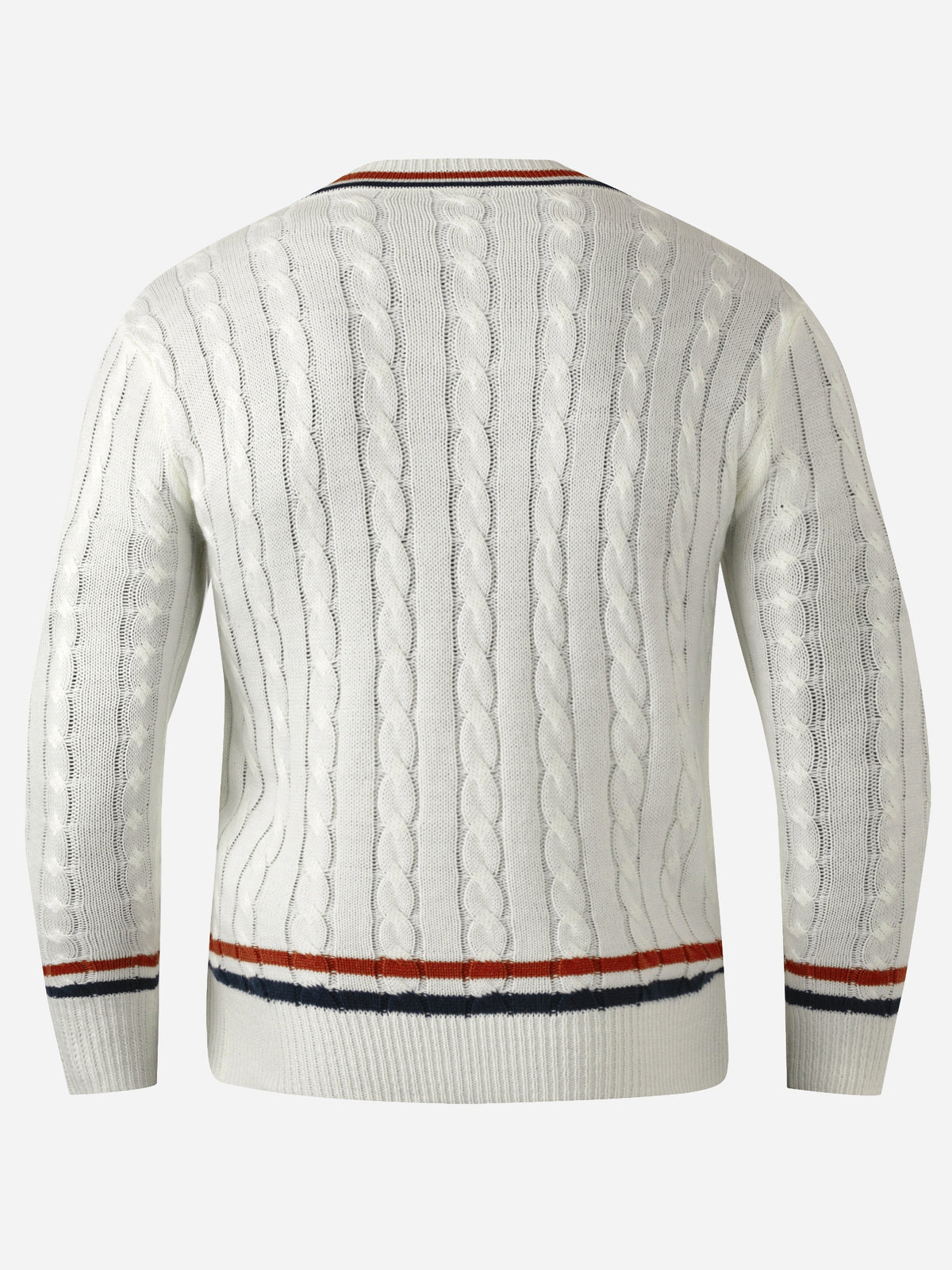 PREPPY V-IZREZ SVETR ZA MUŠKARCE