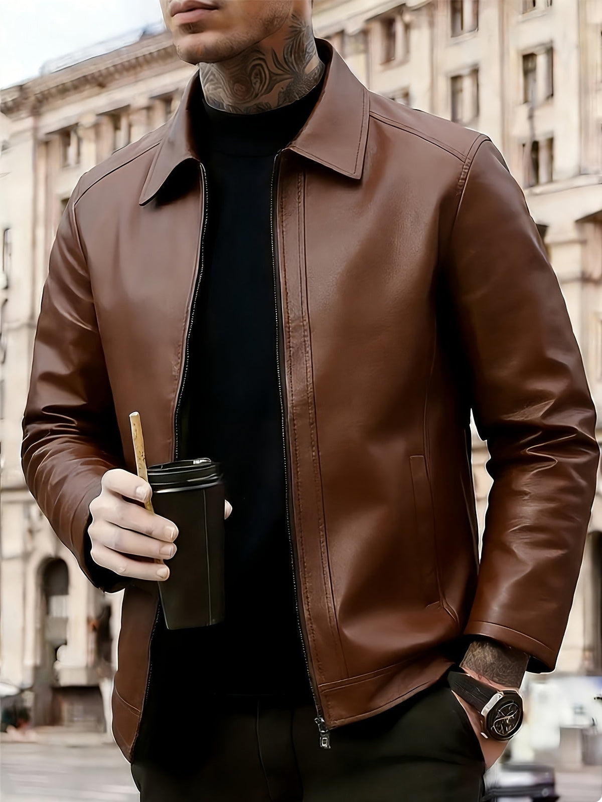 Kožna jakna