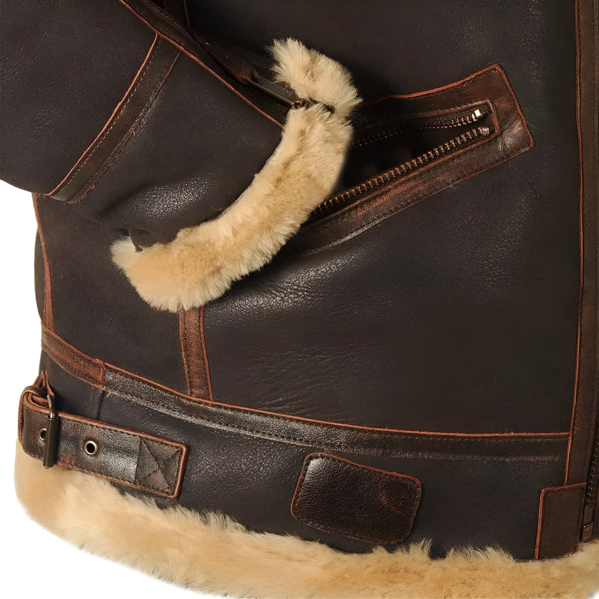 Jean™ | Topla Pilotska Jakna