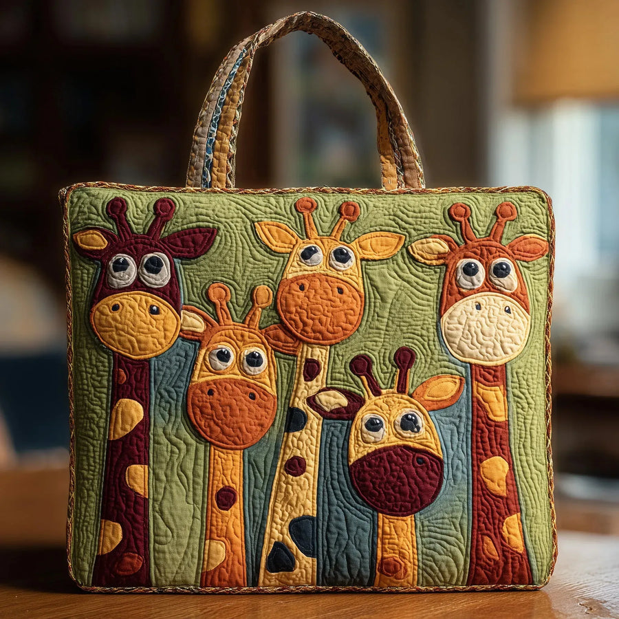 Padded Tote Bag - Žirafa