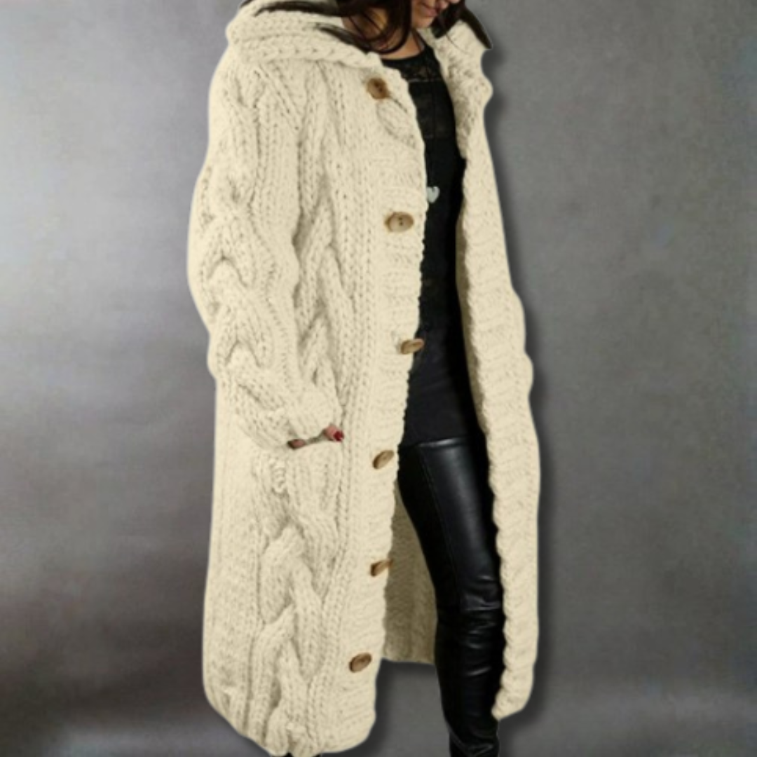 Karina | Elegantna Udobna Kaput Sa Pokrivačem Za Stomak