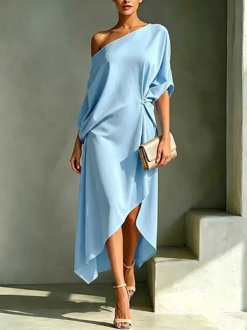 Camila | Elegantna Asimetrična Haljina