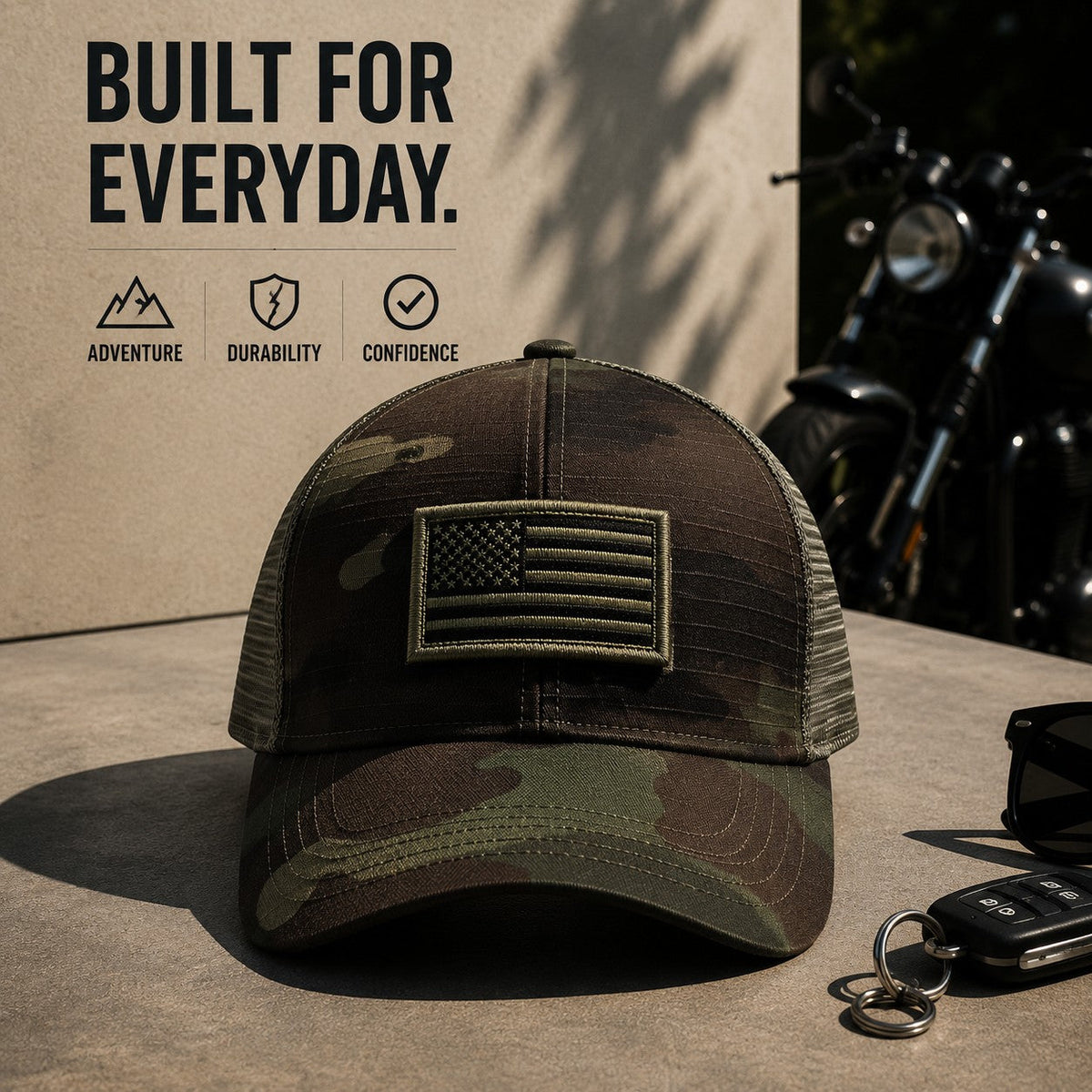 REKON PATCH TRUCKER KAPA
