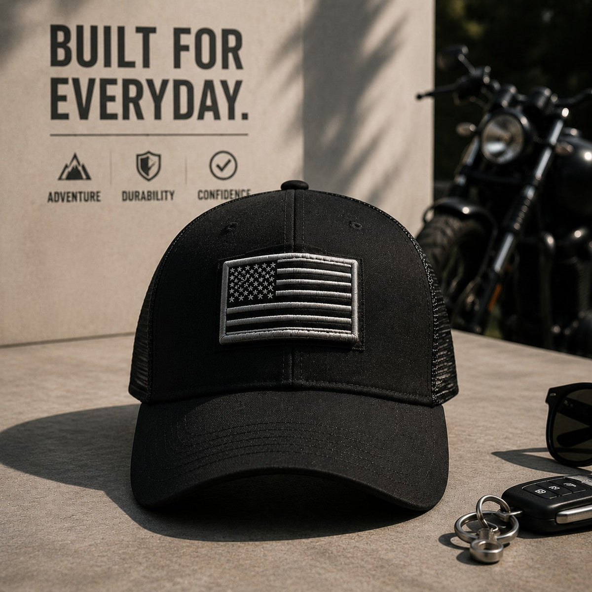 REKON PATCH TRUCKER KAPA