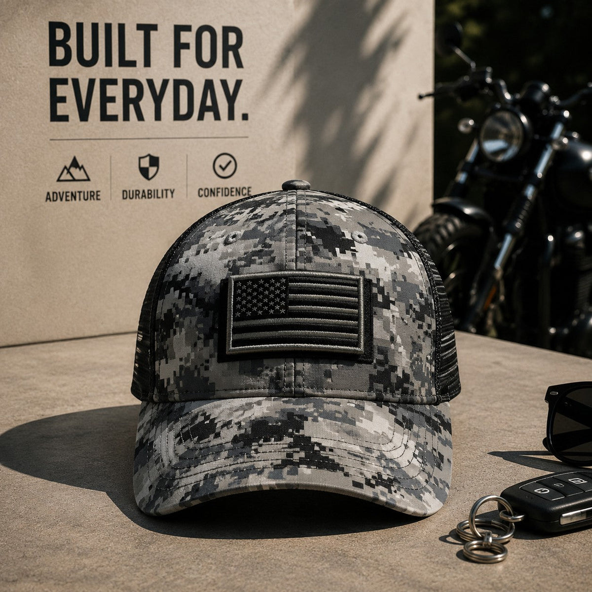 REKON PATCH TRUCKER KAPA