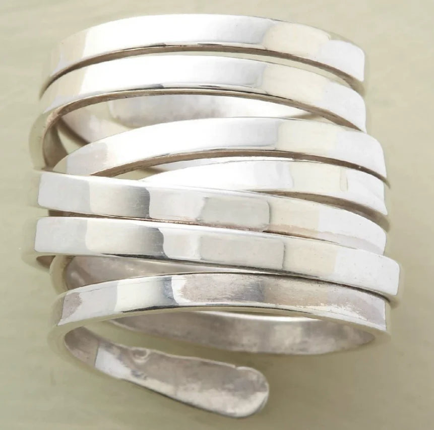 Bliss - Vintage srebrni prsten