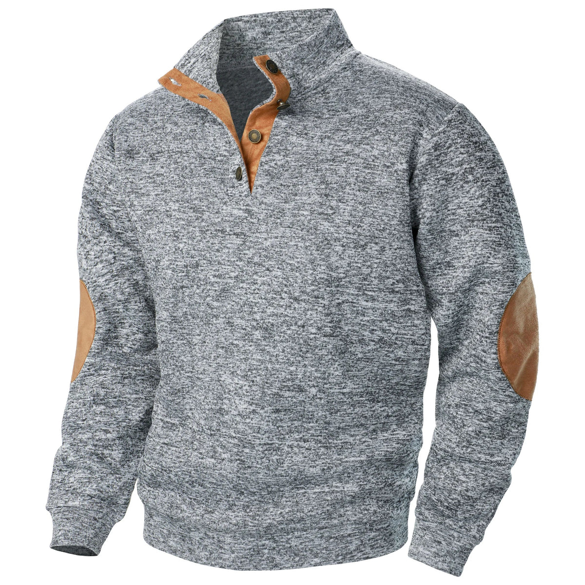PULLOVER SA POLU-ZIPOM ZA MUŠKARCE