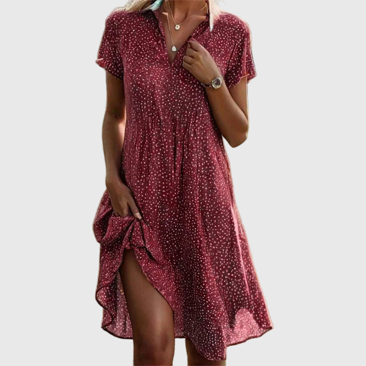 Paz™ | Elegantna i Udobna Midi Haljina