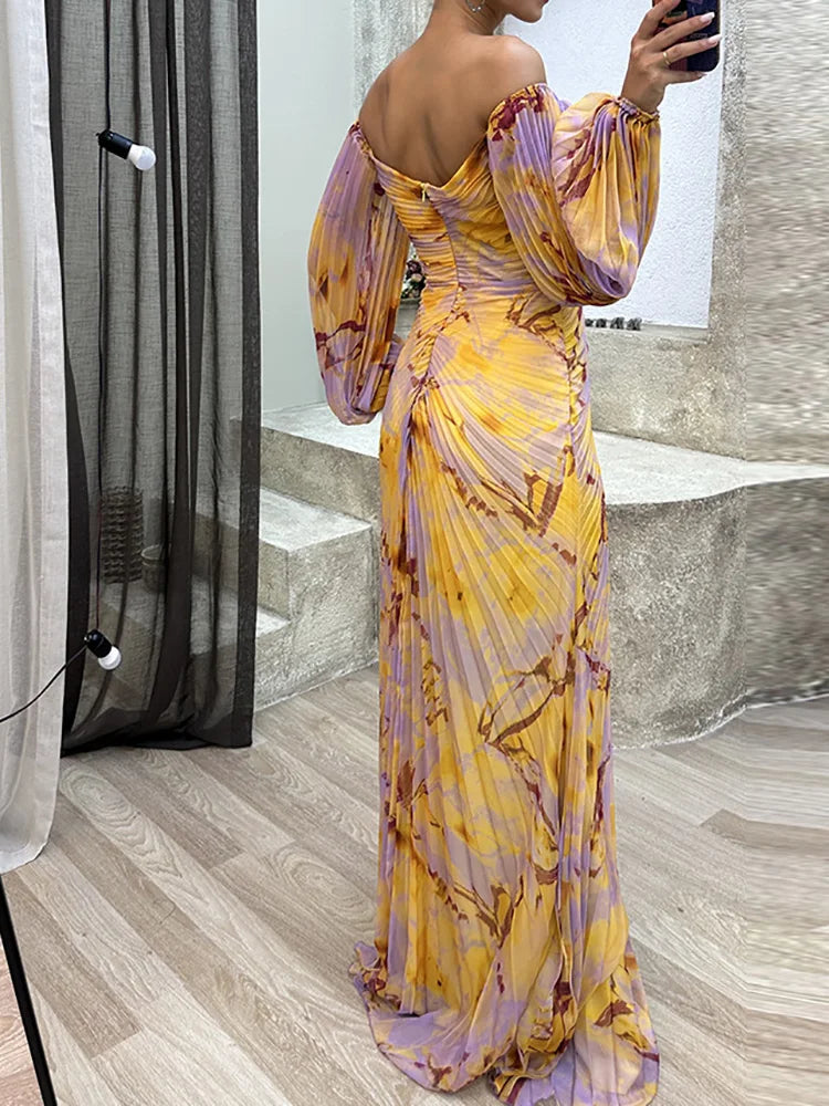 Amelia™ | Elegantna Obleka s V-Izrezom