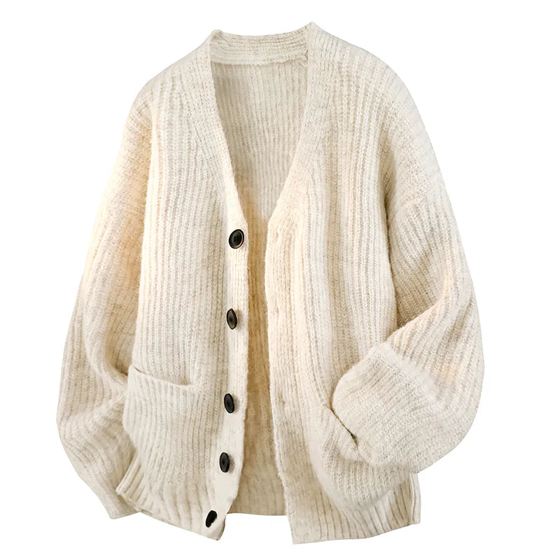 PREVELIK V-IZREZ CARDIGAN ZA MUŠKARCE
