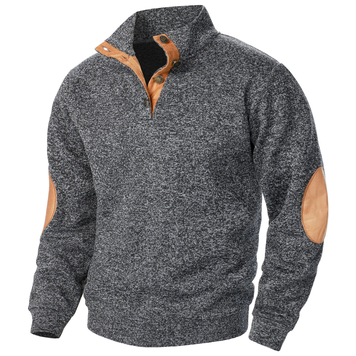 PULLOVER SA POLU-ZIPOM ZA MUŠKARCE