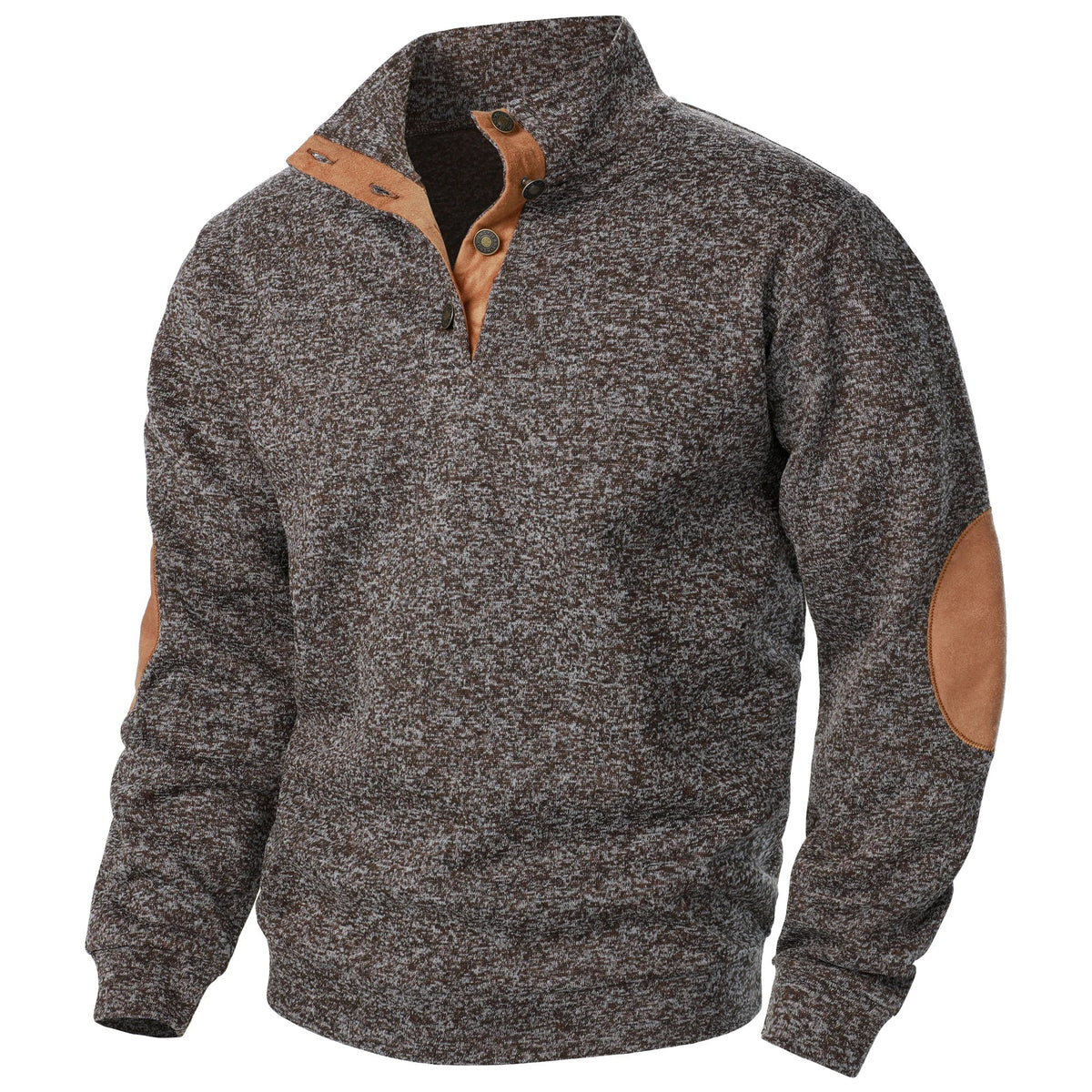 PULLOVER SA POLU-ZIPOM ZA MUŠKARCE