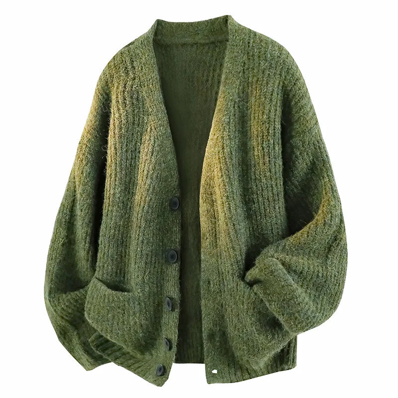 PREVELIK V-IZREZ CARDIGAN ZA MUŠKARCE