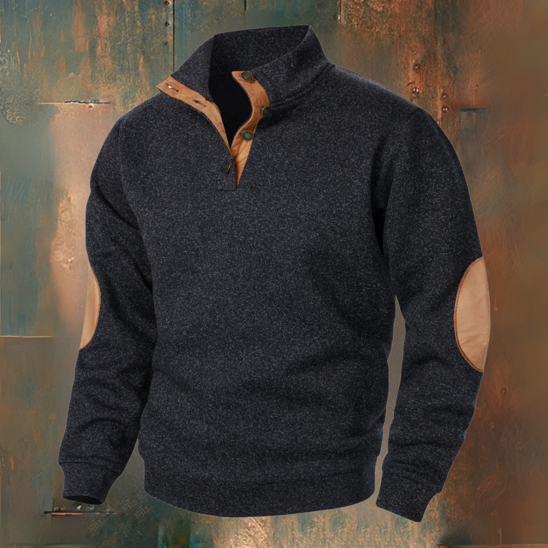 PULLOVER SA POLU-ZIPOM ZA MUŠKARCE