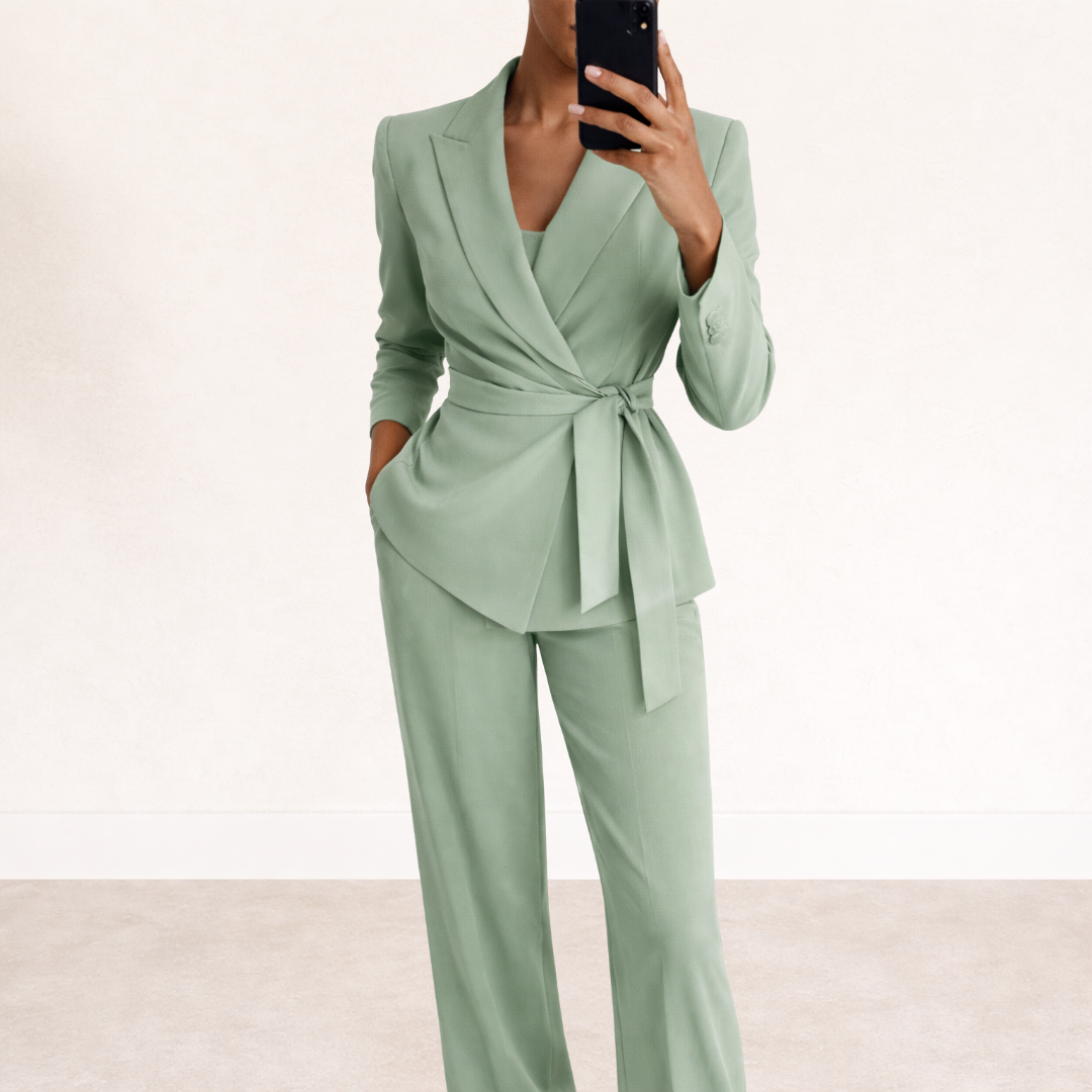 Evelyn | Blazer sa Pojasom