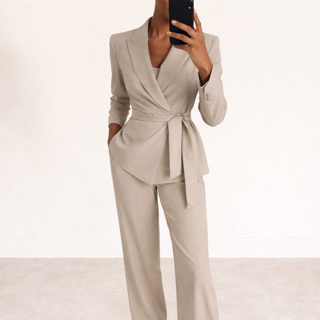 Evelyn | Blazer sa Pojasom