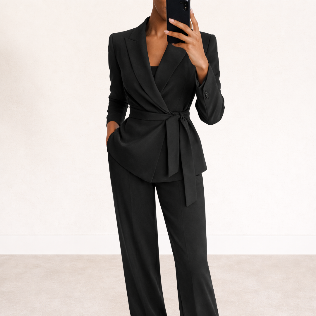 Evelyn | Blazer sa Pojasom