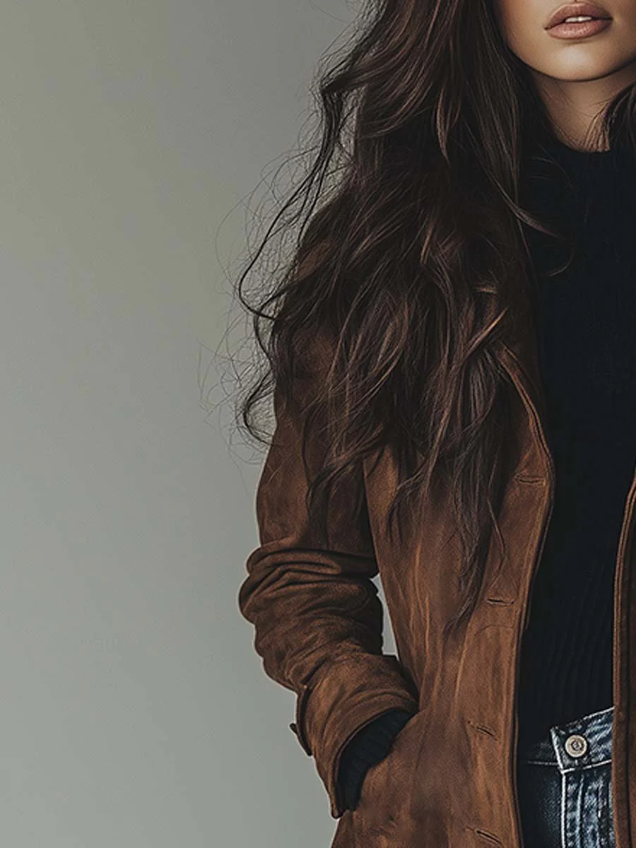 Daniella™ | Vintage kaput sa dugim prednjim dugmadi