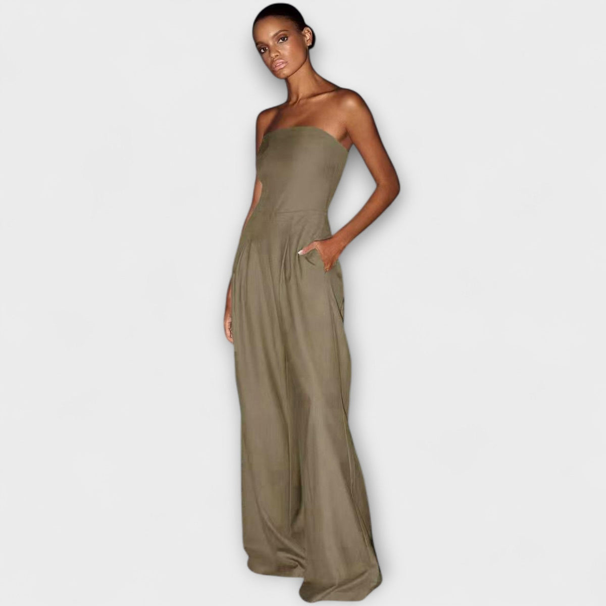 Kiora™ | Elegantna haljina bez naramenica