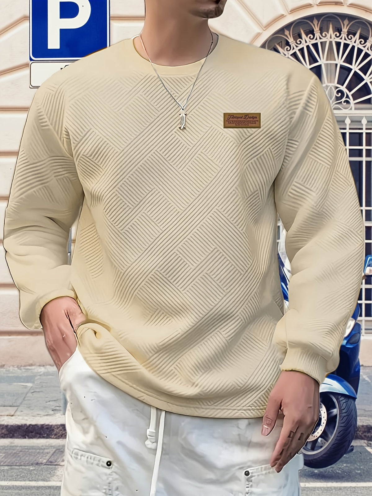 MUŠKA JACQUARD MAJICA