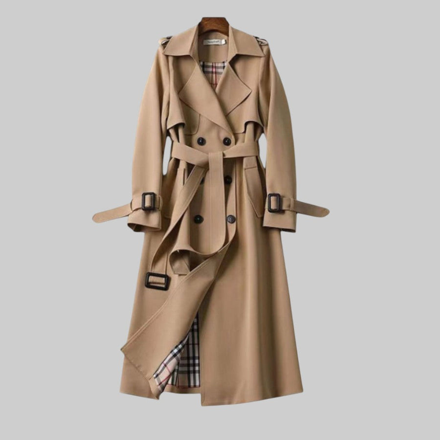 Marilyn™ | Elegantna Dugačka Kaput sa Pojasom