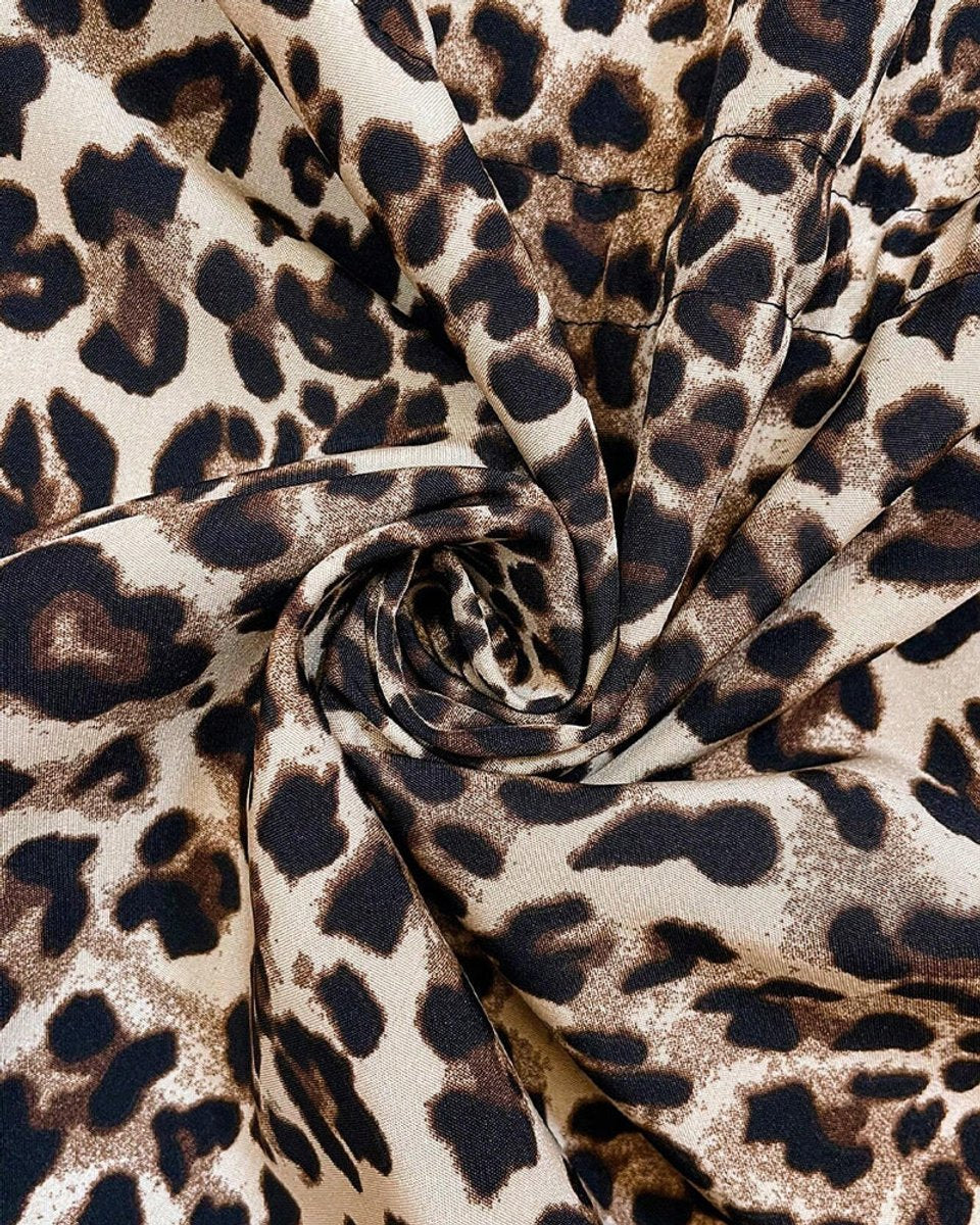 Olivia | Ženski kaput sa reverzibilnim leopard printom i kapuljačom