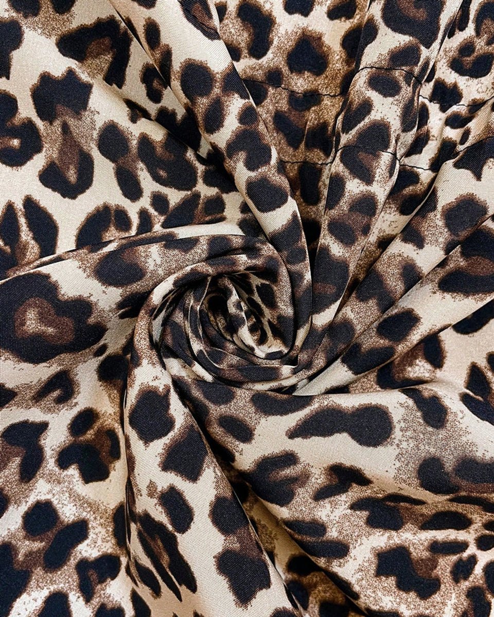 Olivia | Ženski kaput sa reverzibilnim leopard printom i kapuljačom